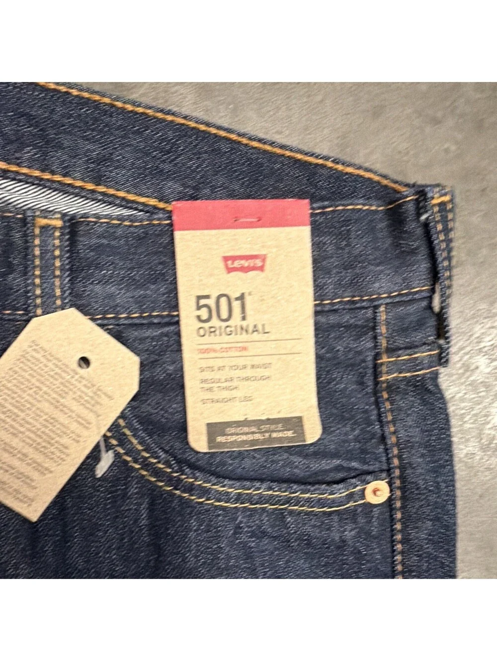 Levi's 501 Straight Fit Men's Jeans